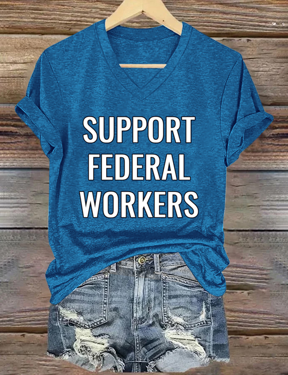 Support Federal Workers T-Shirt
