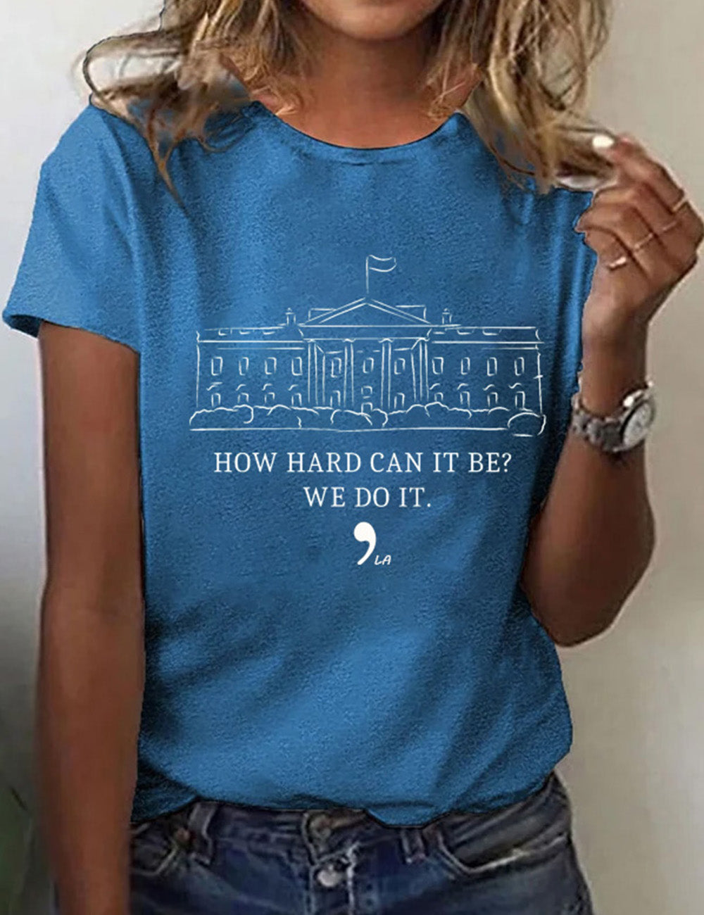 Women's How Hard Can It Be Print T-Shirt