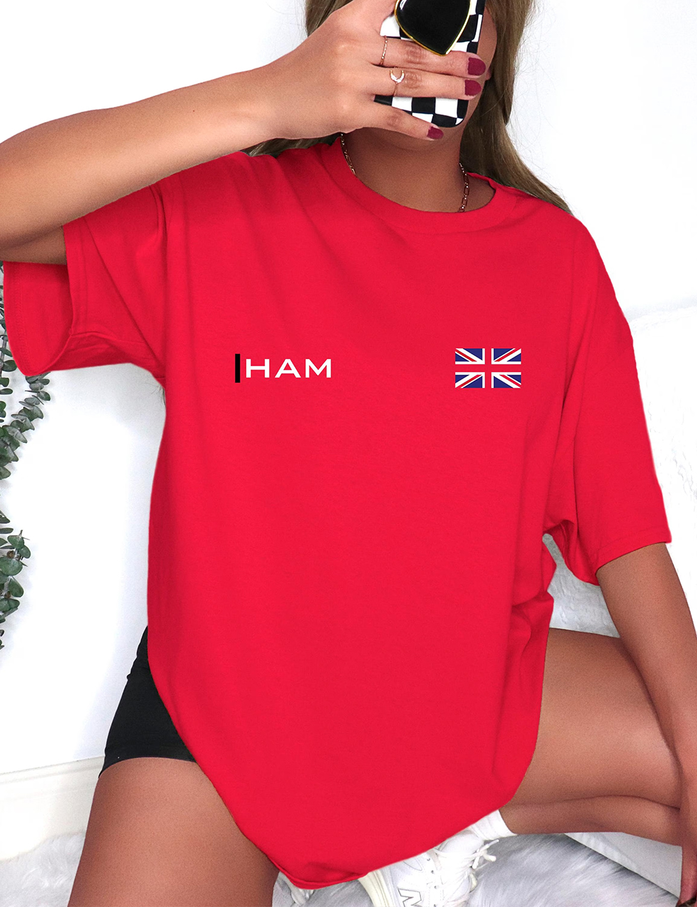 Lewis Hamilton 2025 F1 Ferrari T-Shirt