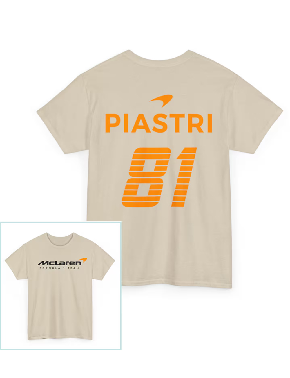 Oscar Piastri F1 81 T-Shirt