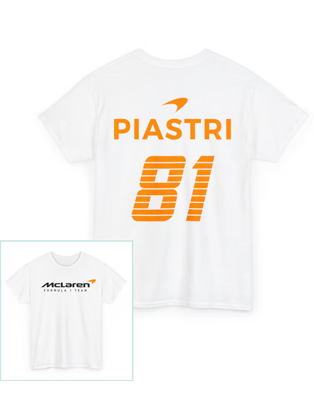 Oscar Piastri F1 81 T-Shirt
