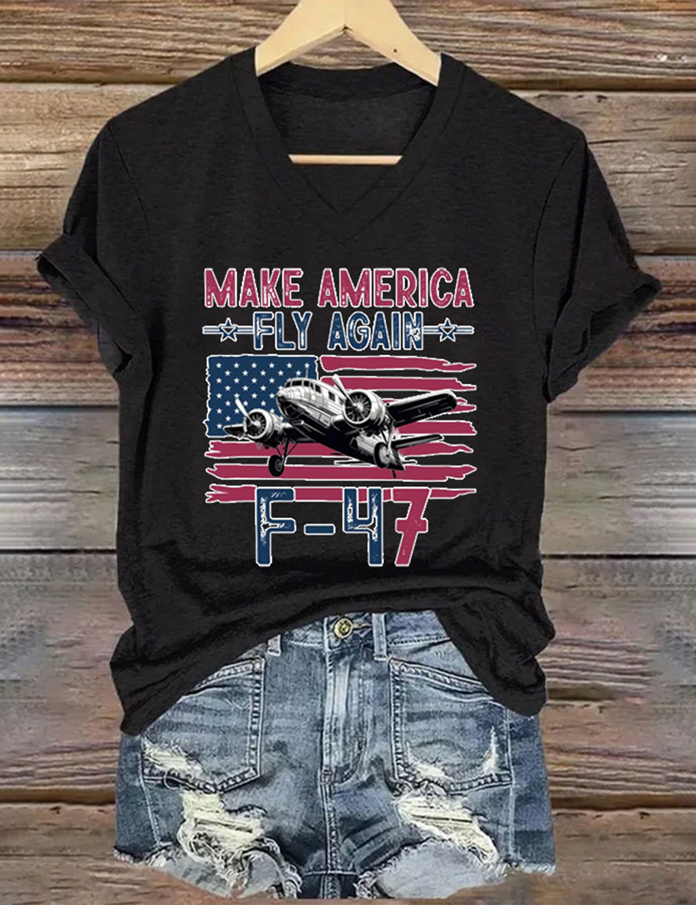 Make America F-47 Fly Again T-Shirt