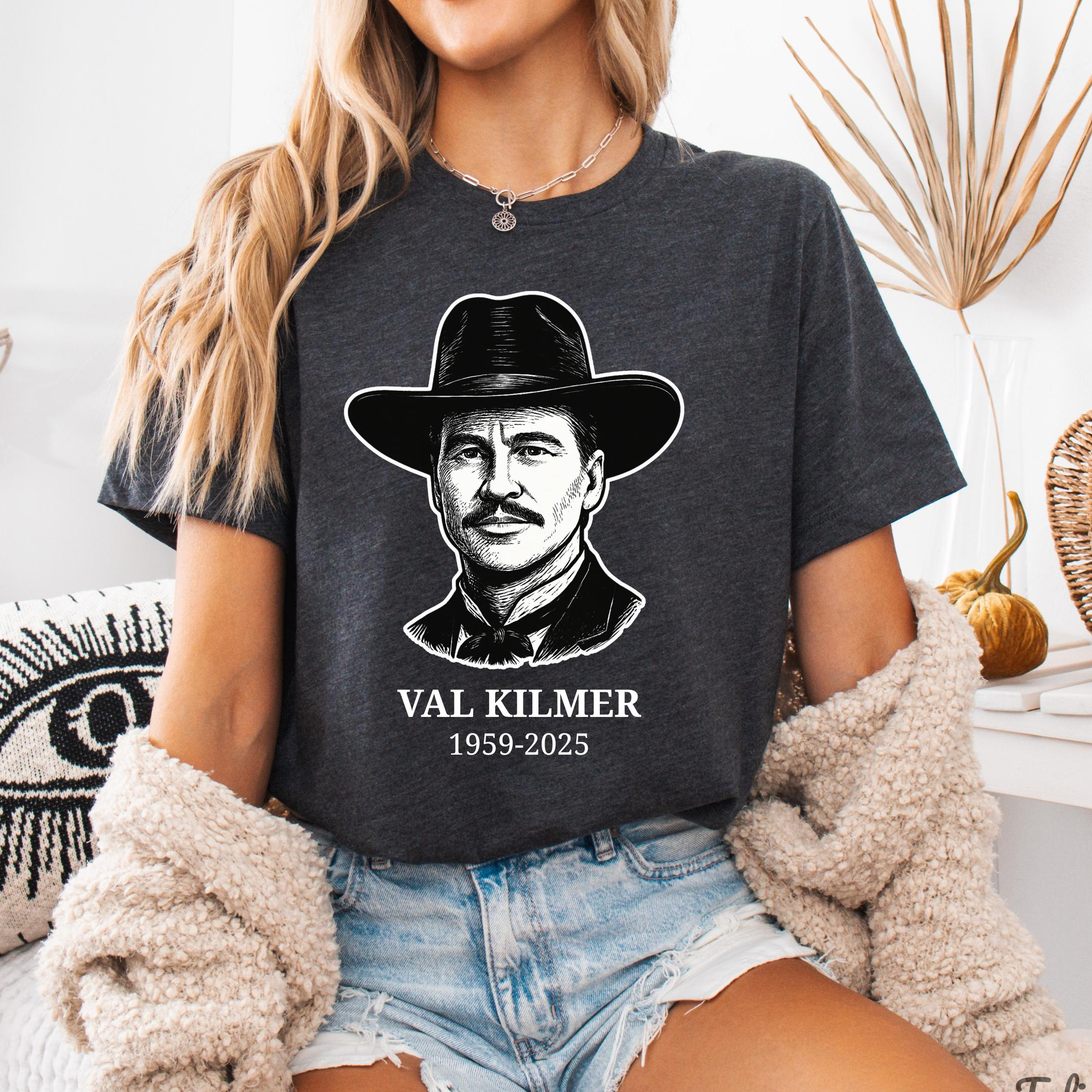 RIP Val Kilmer 1959-2025 Cowboy T-Shirt