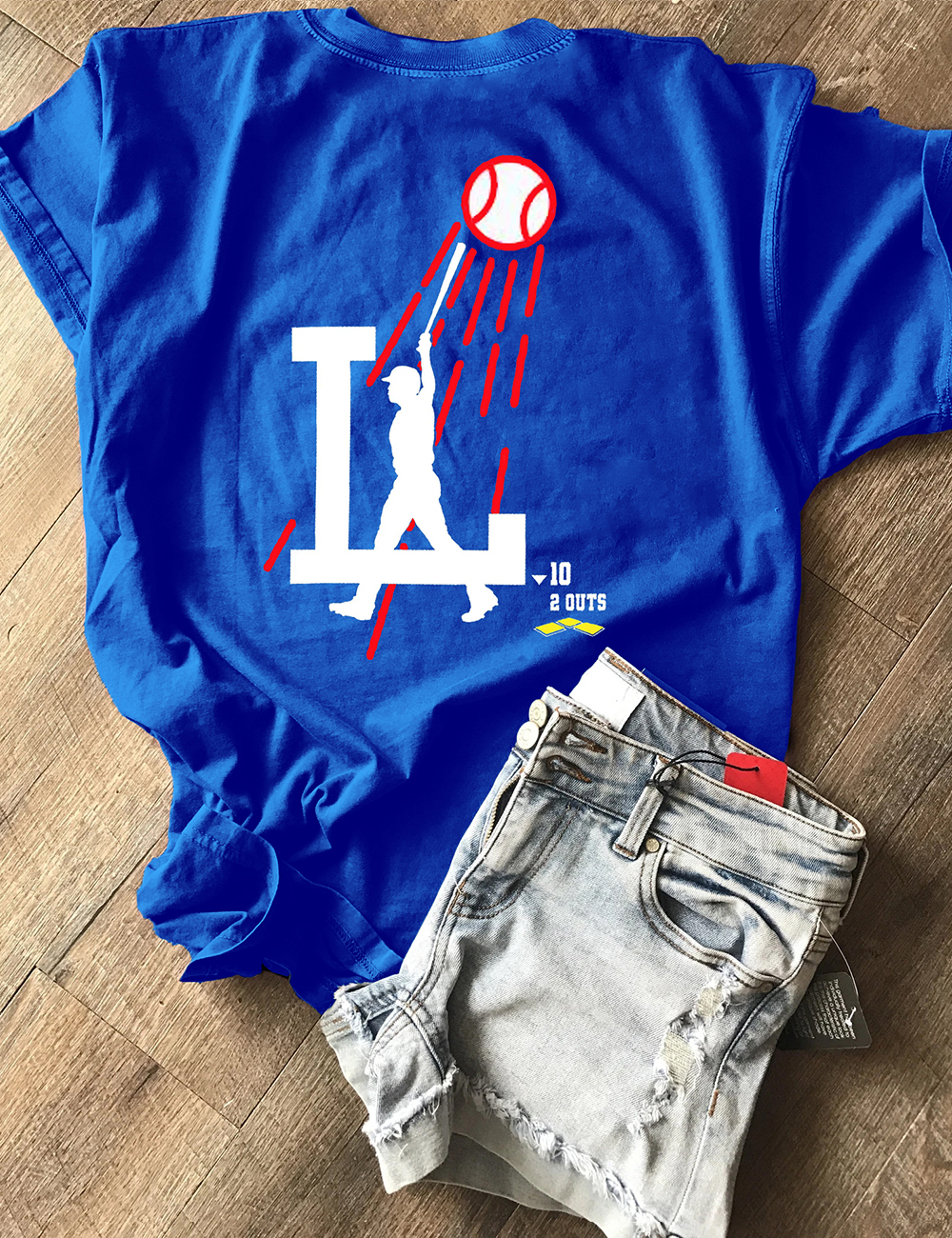 Los Angeles Dodgers Baseball GrandSlam T-Shirt