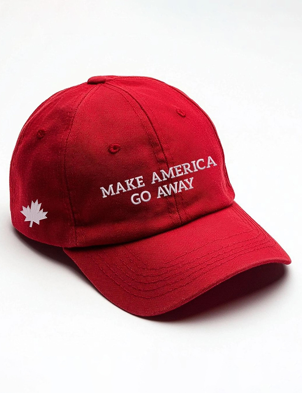 Embroidered Make America Go Away Hat