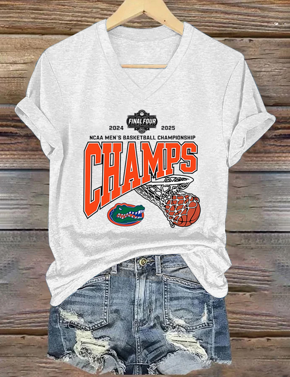 Florida Gators Men's Basketball Champions 2025 T-Shirt 