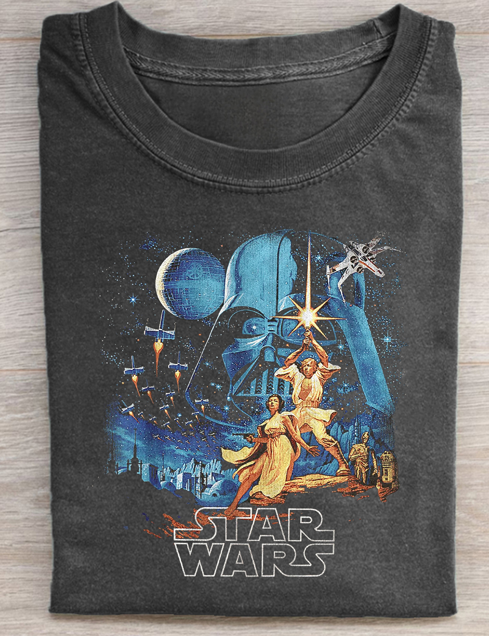 Vintage Star Wars A New Hope Faded T-Shirt