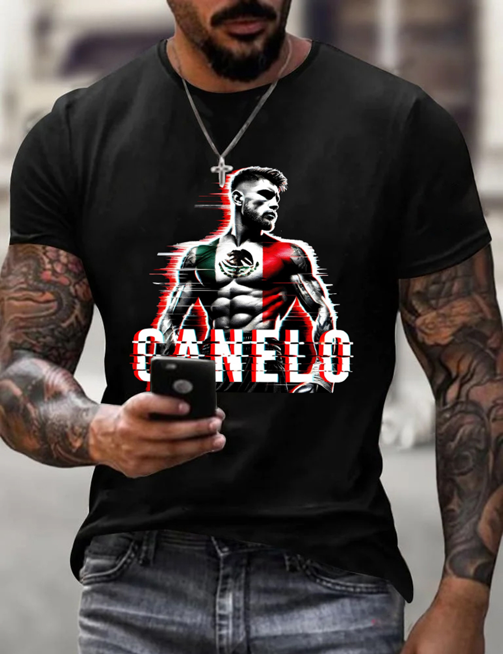 Men's Canelo Fanart T-Shirt