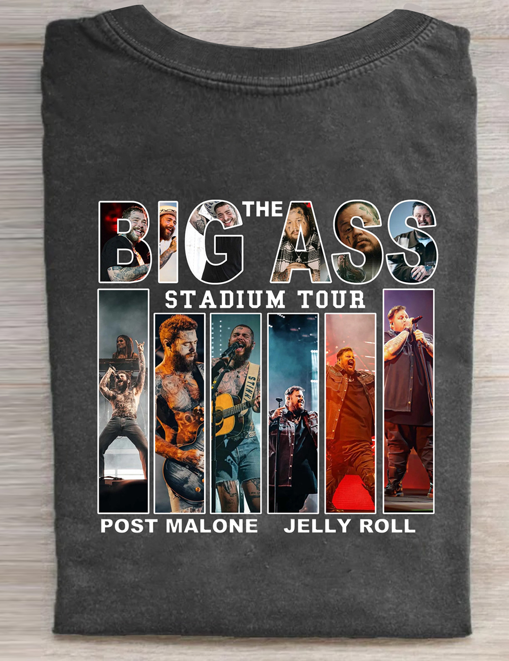 Jelly Roll Posty Post Malone Tour 2025 T-Shirt