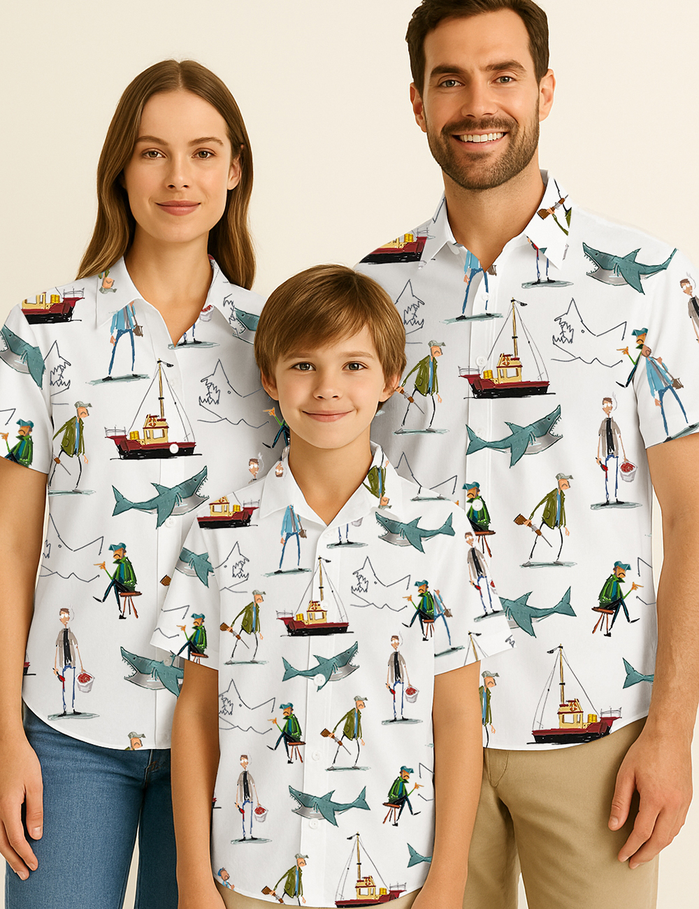 JAWS Film Family Shirt
