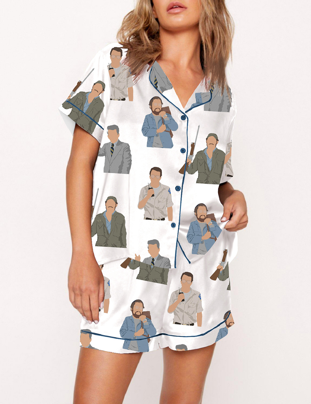 Jaws Character Pajama Set