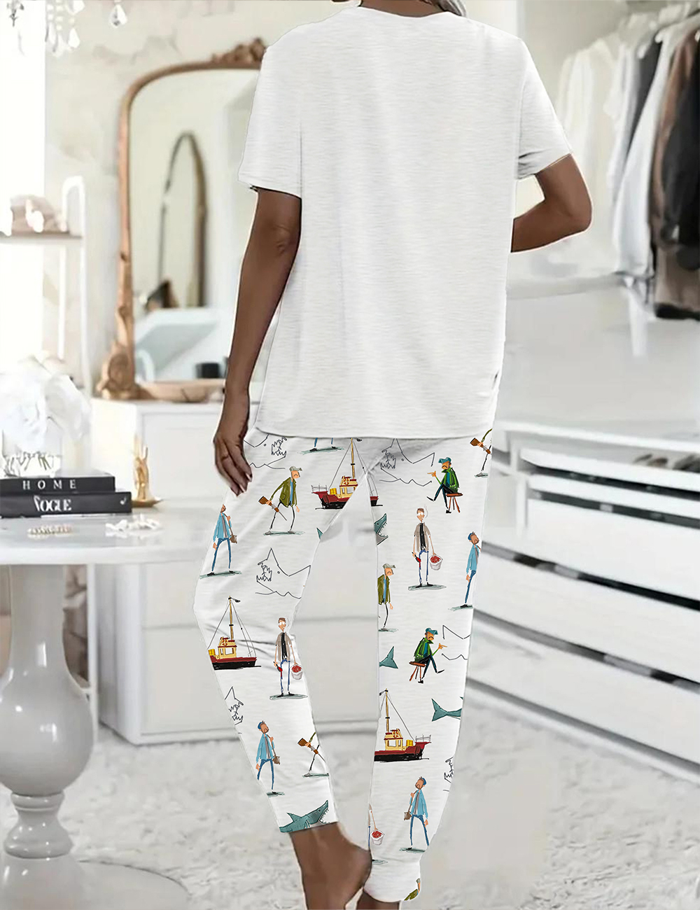 Women's Jaws 50th Anniversary Pajama Set