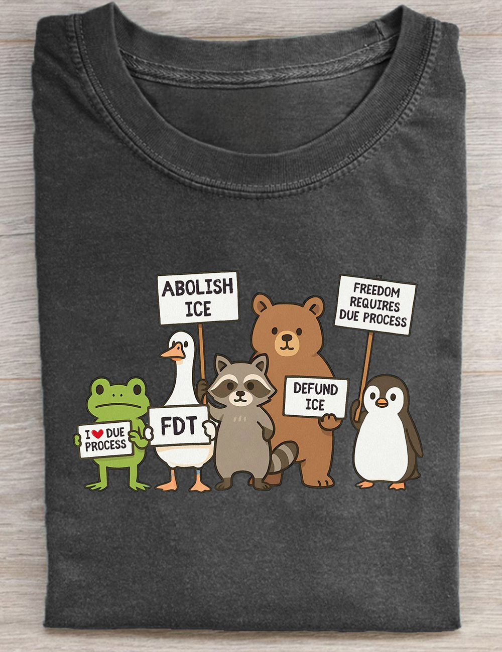 Abolish Ice Goose T-Shirt