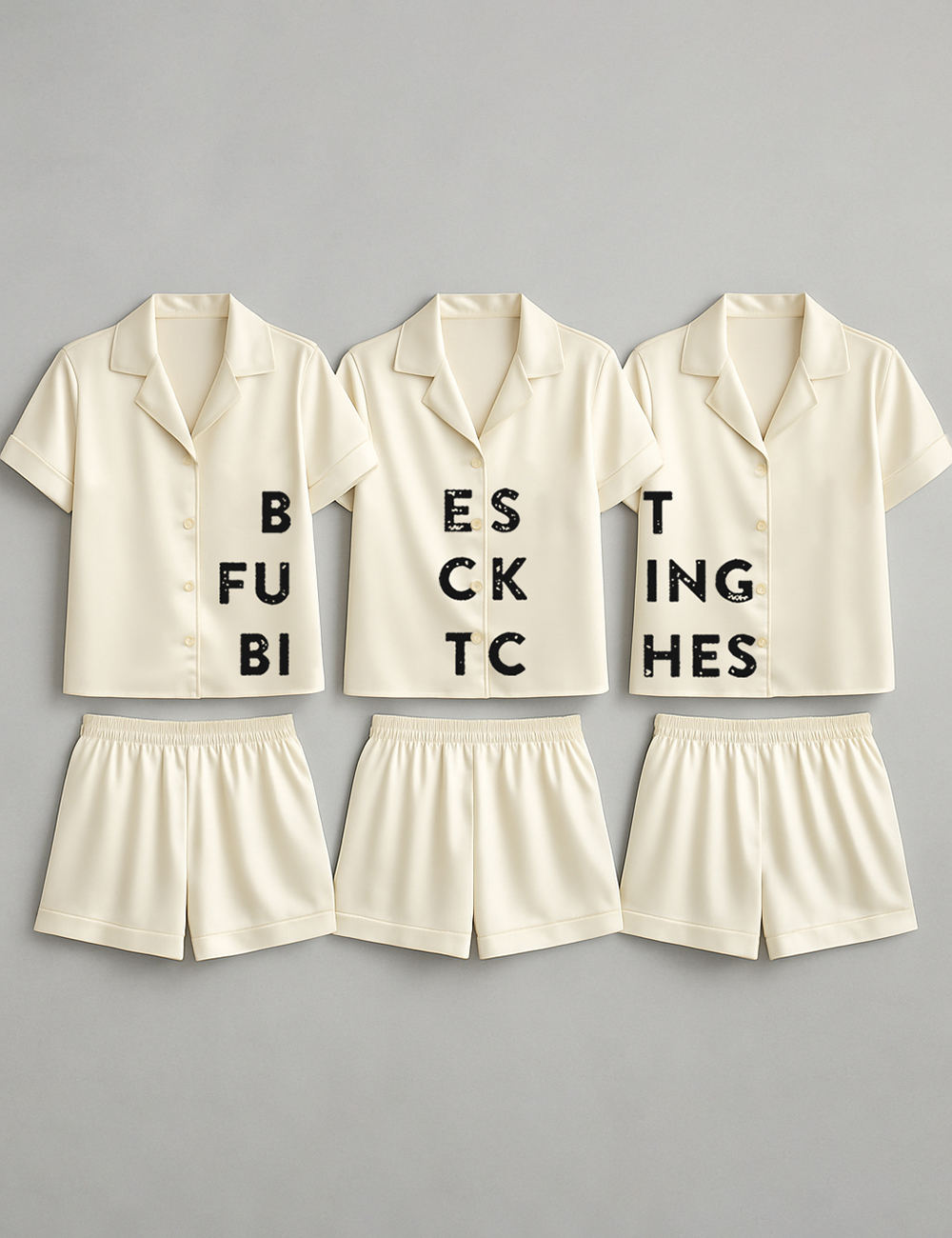 Best Friends Satin Pajama Set