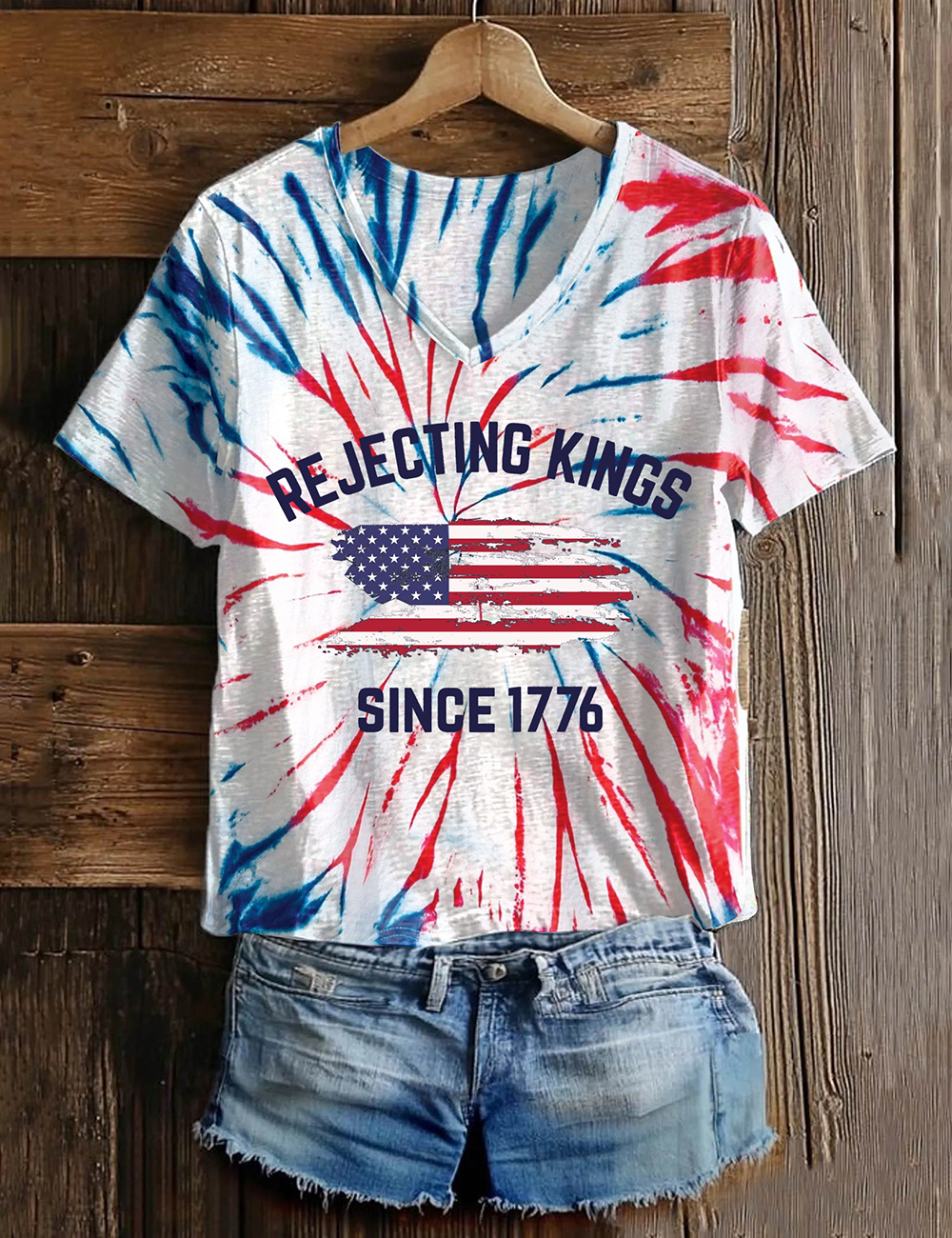 No Kings in America Since 1776 T-Shirt