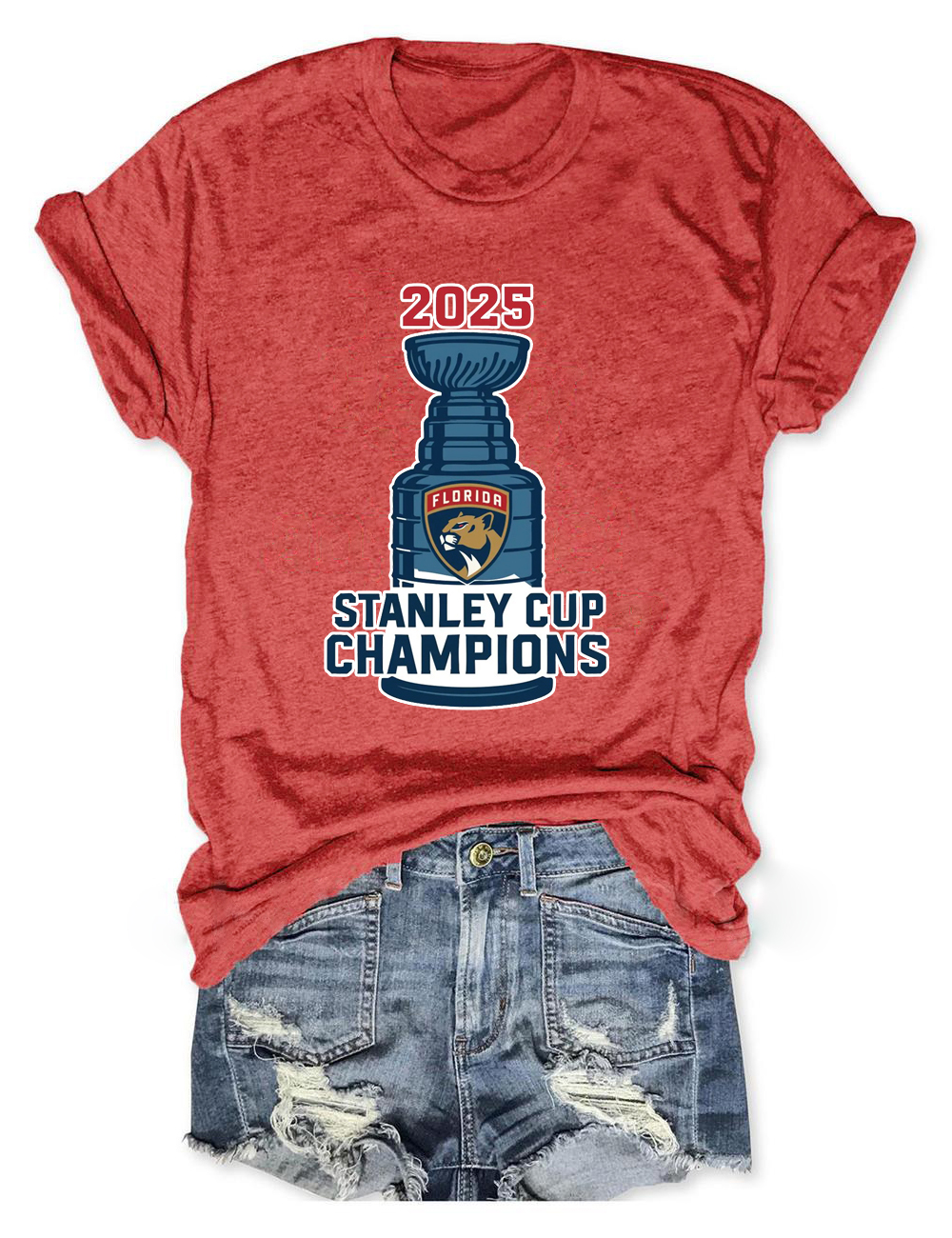 Florida Panthers Stanley Cup Champions 2025 T-Shirt