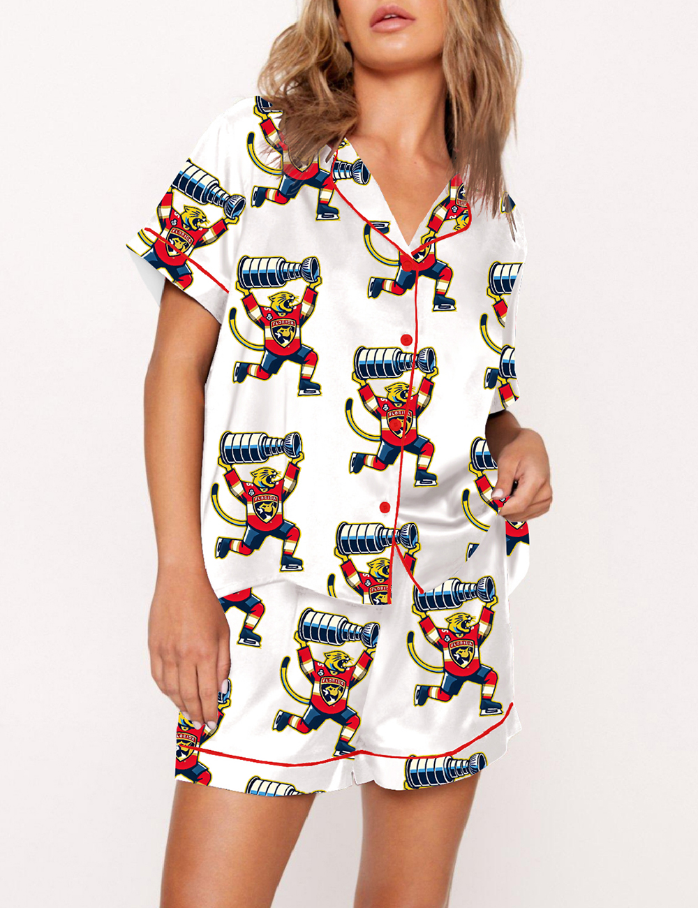 Women's America Hockey Florida Panthers Stanley Cup Champion Pajama Set