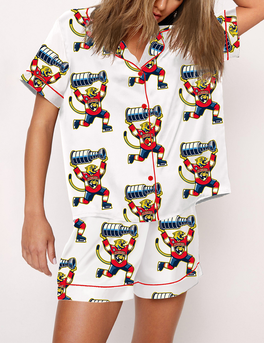 Women's America Hockey Florida Panthers Stanley Cup Champion Pajama Set