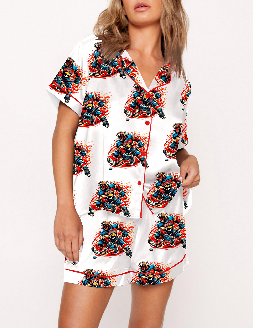 Women's American Hockey Florida Panthers Pajama Set