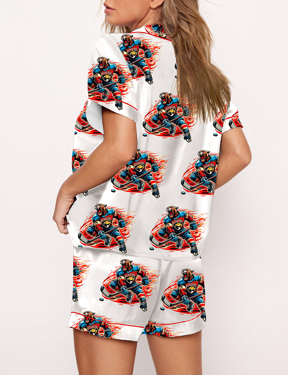 Women's American Hockey Florida Panthers Pajama Set