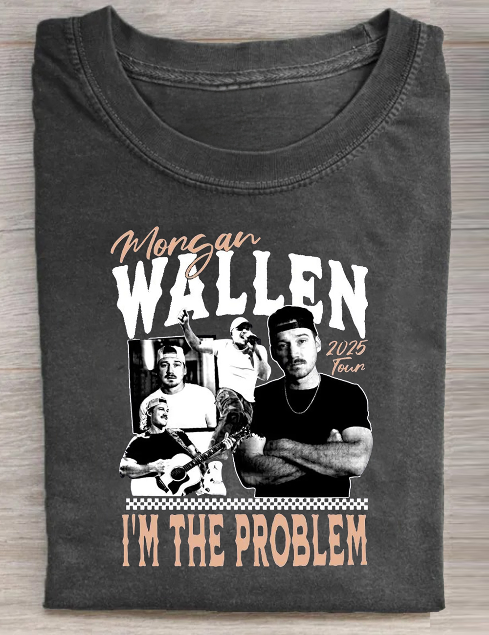 Wallen Country Music 2025 Tour Concert T-Shirt