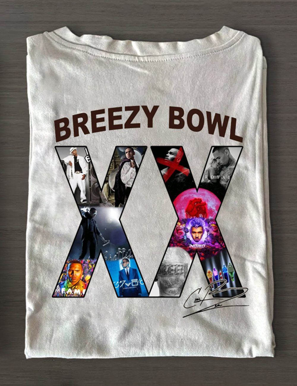 Chris Brown 1111 Tour 2025 Breezy Bowl XX T-Shirt