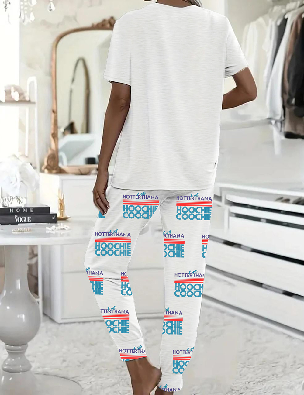 Women's Hotter Than A Hoochie Coochie Pajama Set