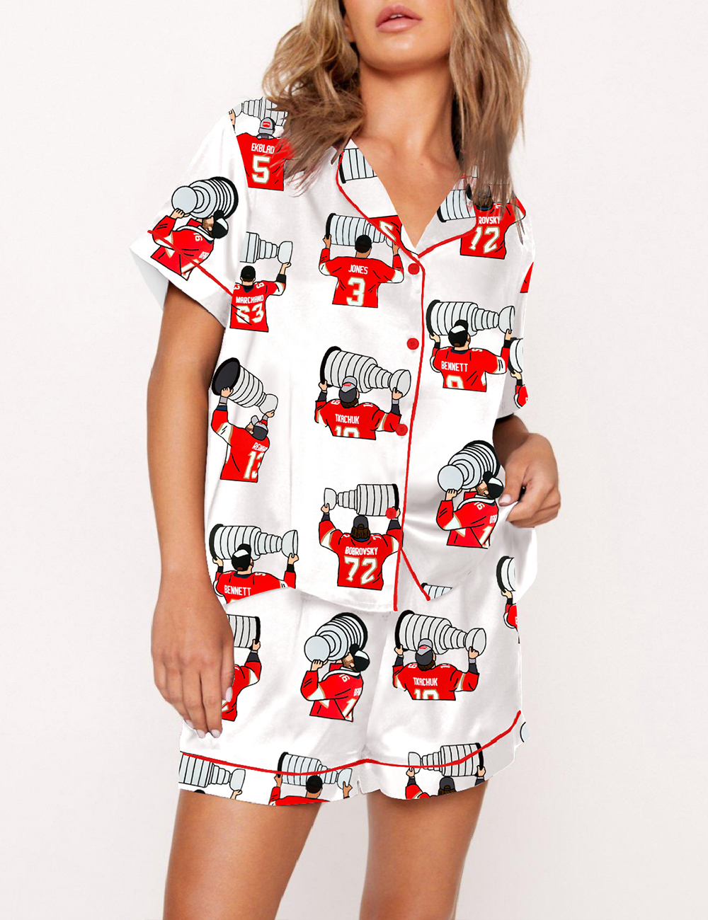 Women's Florida Panther Hockey Stanley Cup Champions 2025 Pajama Set