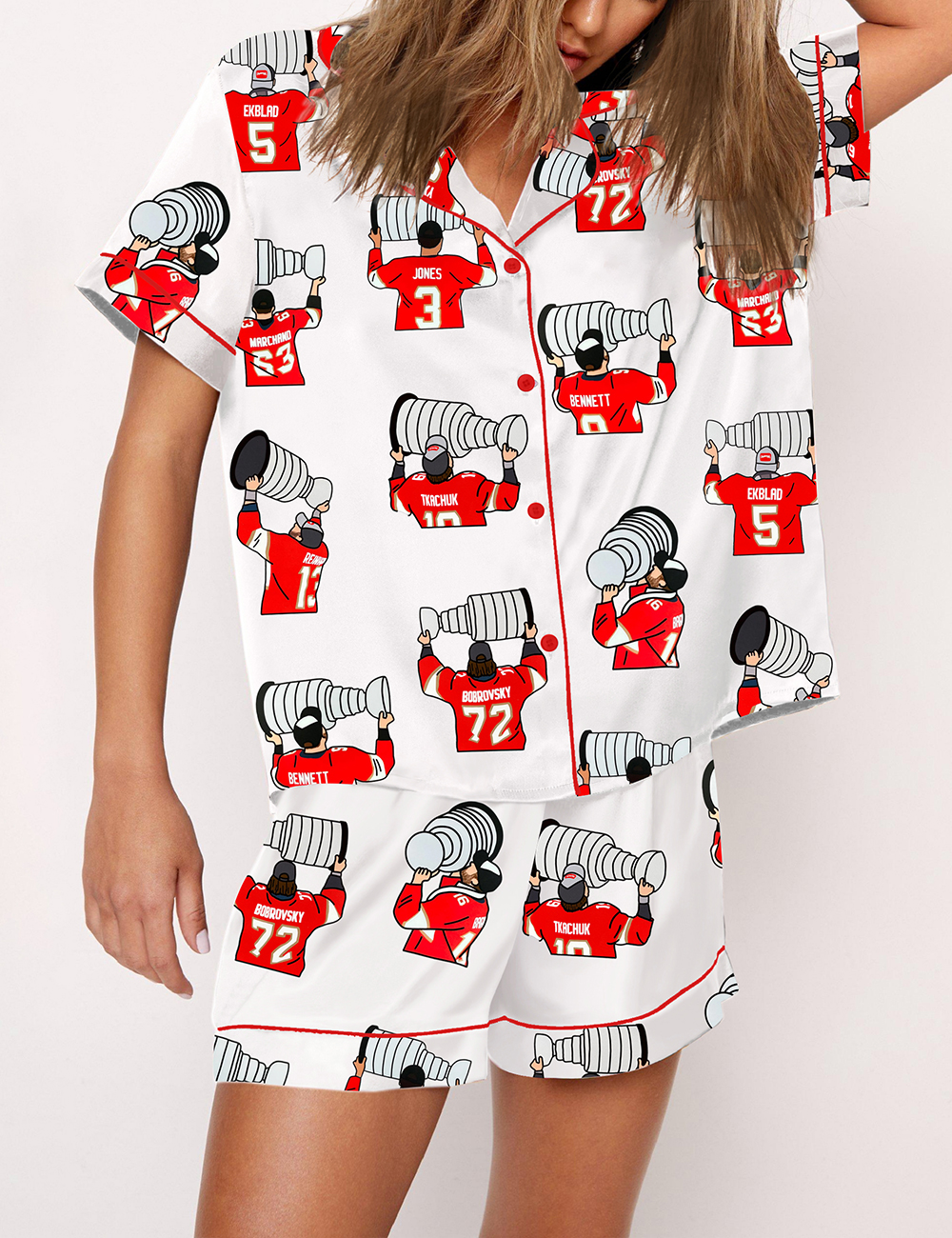 Women's Florida Panther Hockey Stanley Cup Champions 2025 Pajama Set