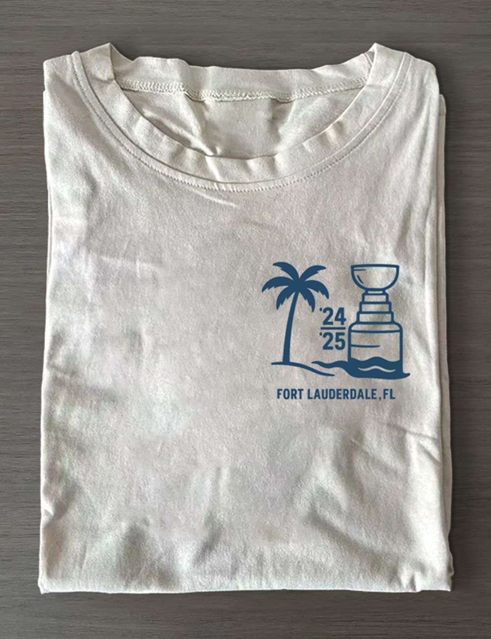 Beach Day Repeat Stanley Cup Champions In Florida T-Shirt