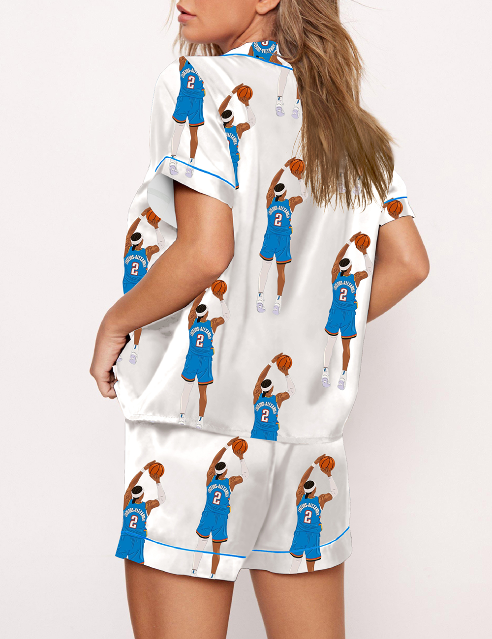 Women's Shai Gilgeous-Alexander Jumper Oklahoma City Pajama Set