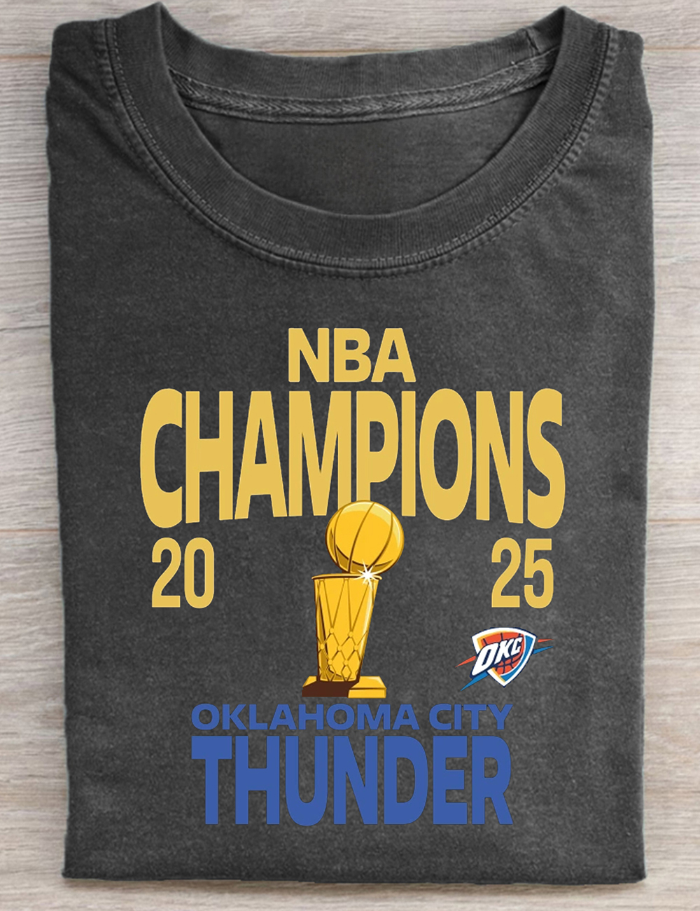 OKC Thunder 2025 NBA Champions T-Shirt