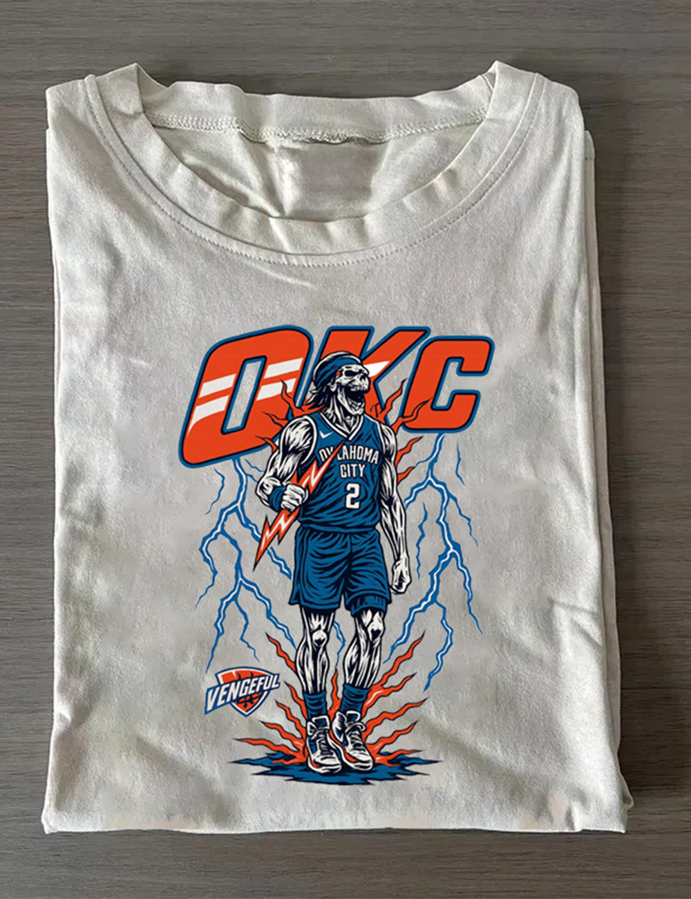 Oklahoma Slam Dunk Loud City Thunder T-Shirt