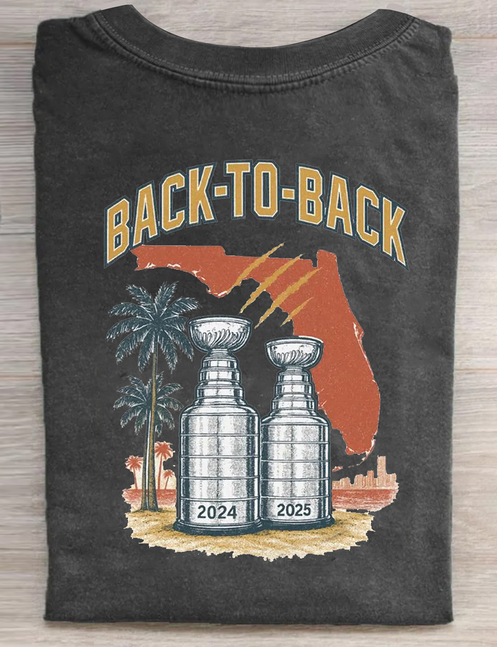 Florida Panthers Stanley Cup Champions 2024 2025 T-Shirt