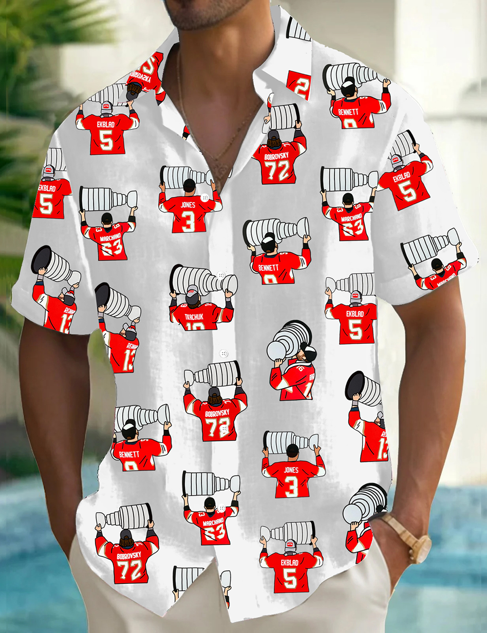 Florida Panther Hockey Stanley Cup Champions 2025 Hawaiian Shirt