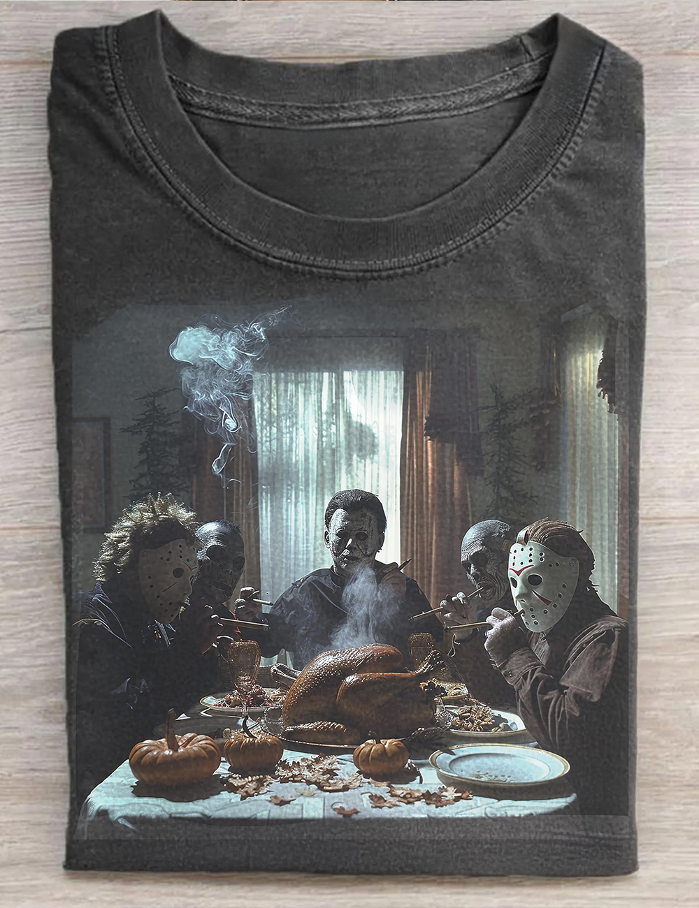 Halloween Horror Characters 2025 Halloween T-Shirt