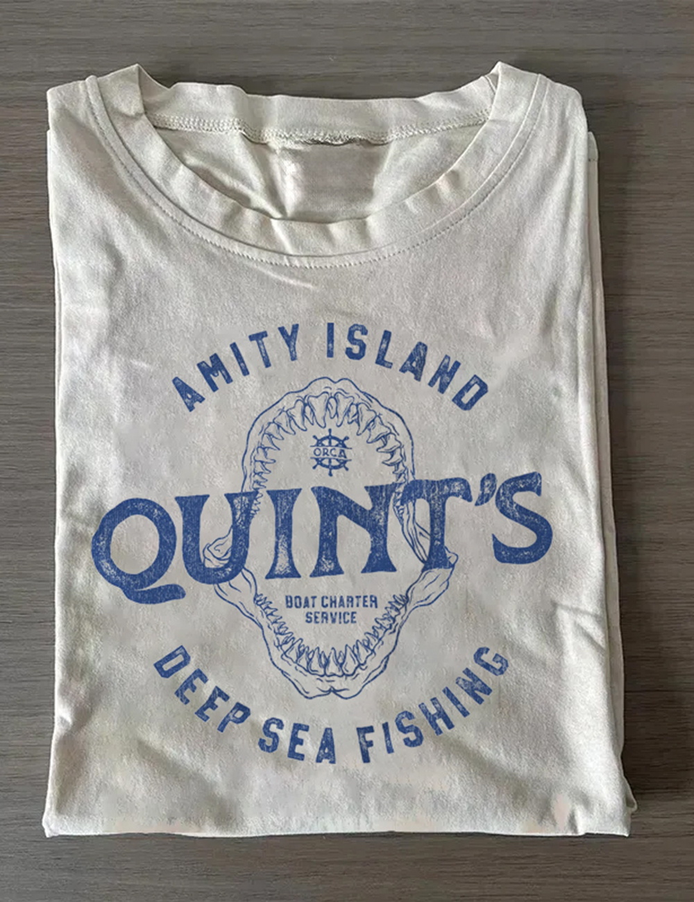 Jaws Quint's Deep Sea Fishing T-Shirt
