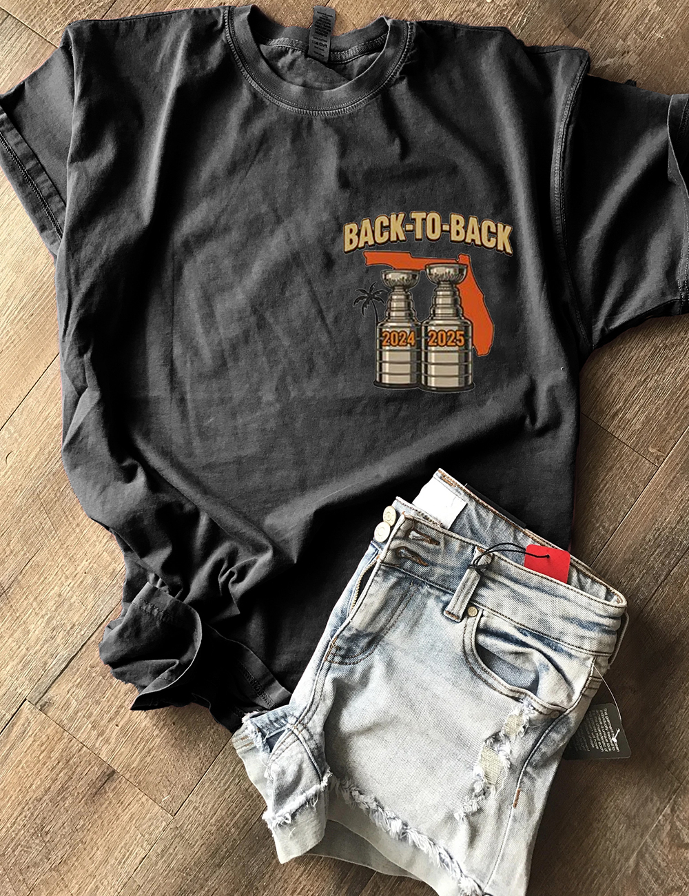 Florida Panthers Hockey Stanley Cup Champions 2024 2025 T-Shirt