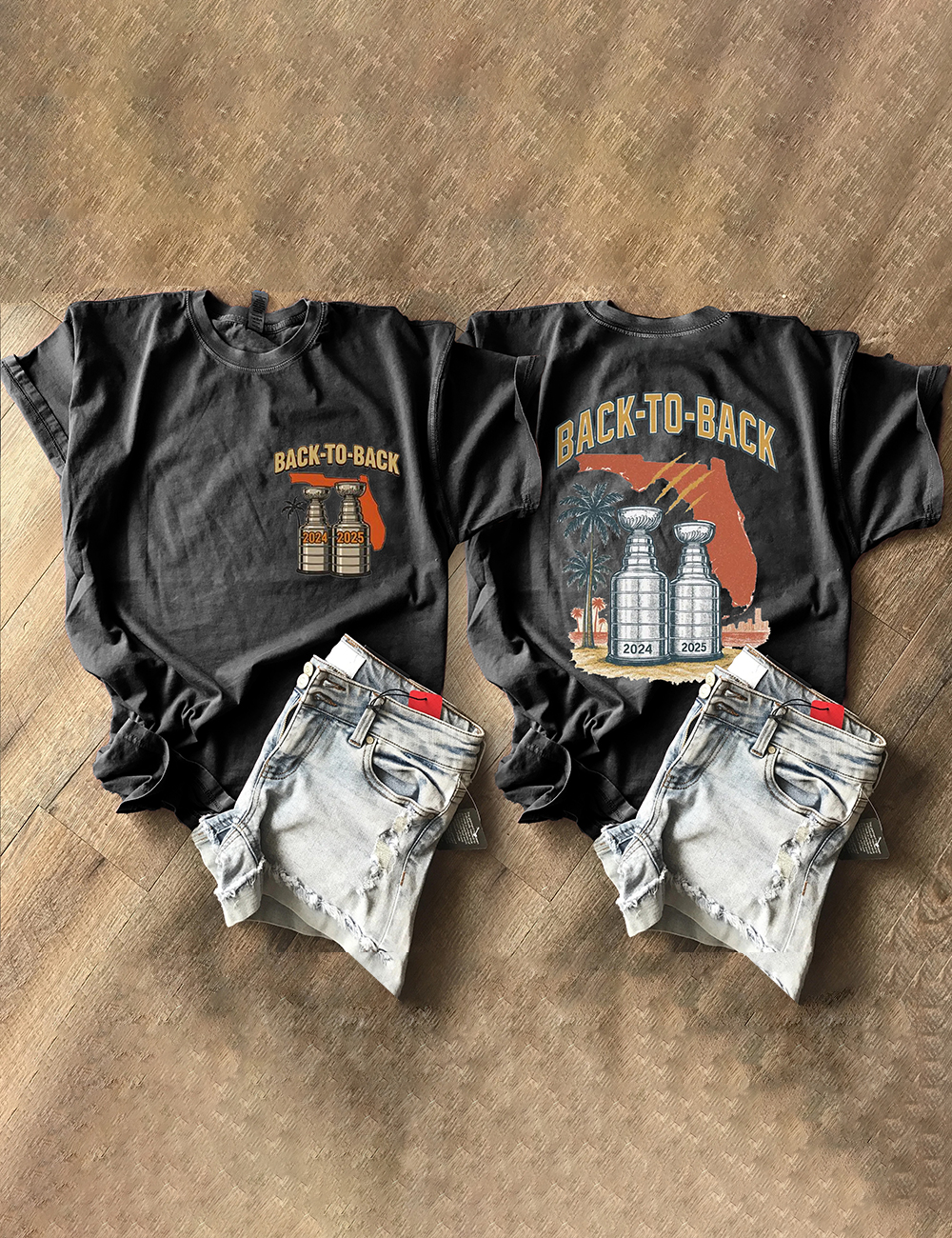 Florida Panthers Hockey Stanley Cup Champions 2024 2025 T-Shirt