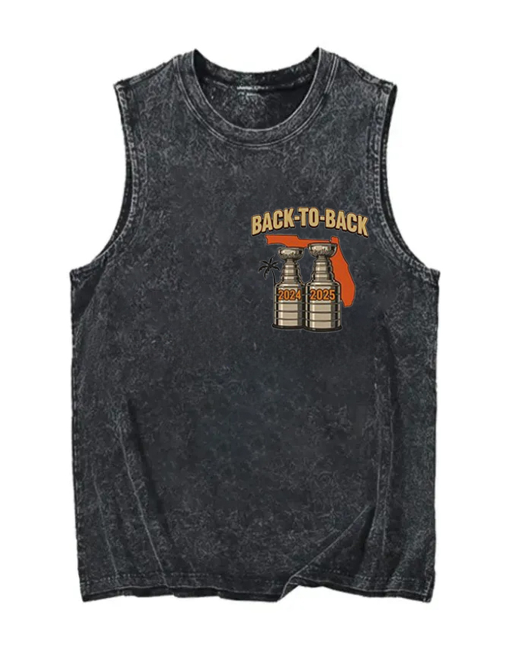 Florida Panthers Stanley Cup Champions 2024 2025 Tie Dye Tank Top