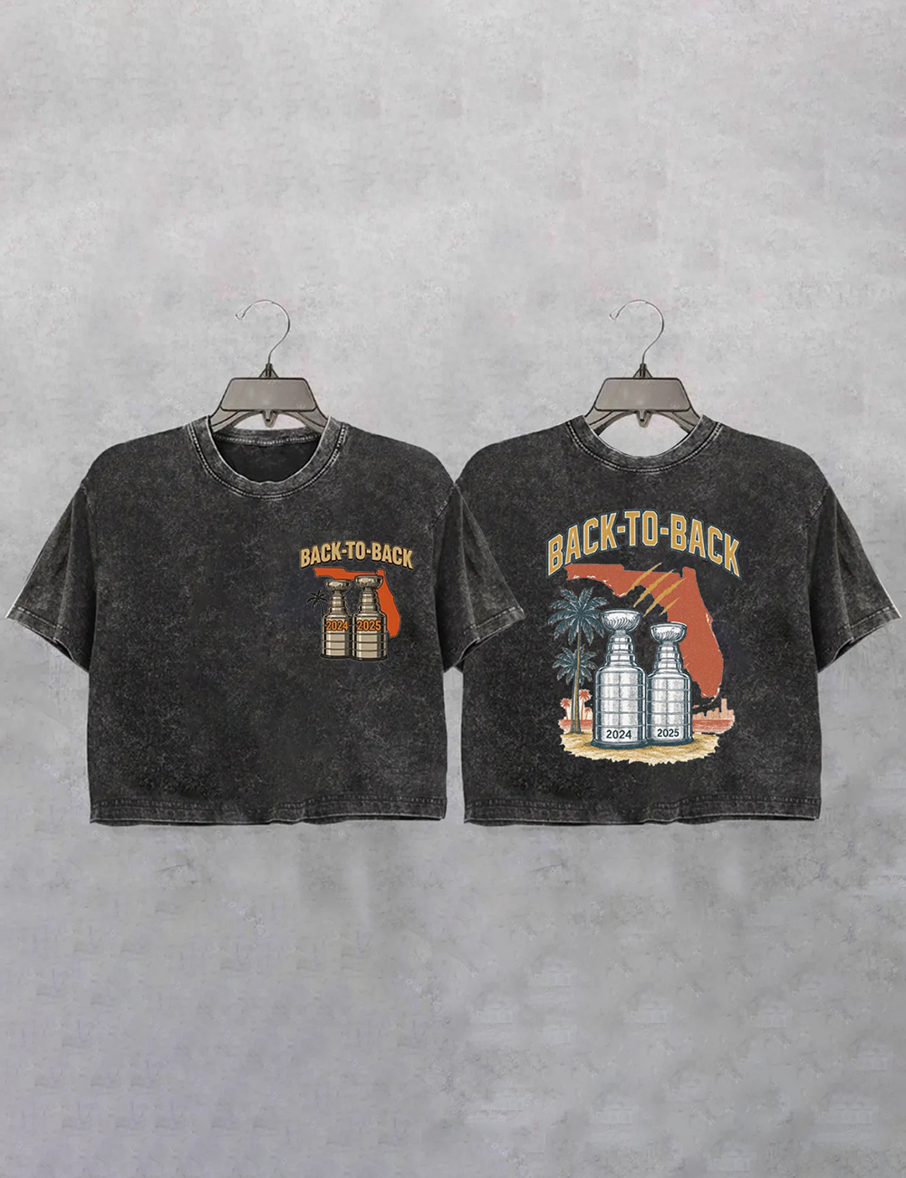 Florida Panthers Hockey Stanley Cup Champions 2024 2025 Tie Dye T-Shirt