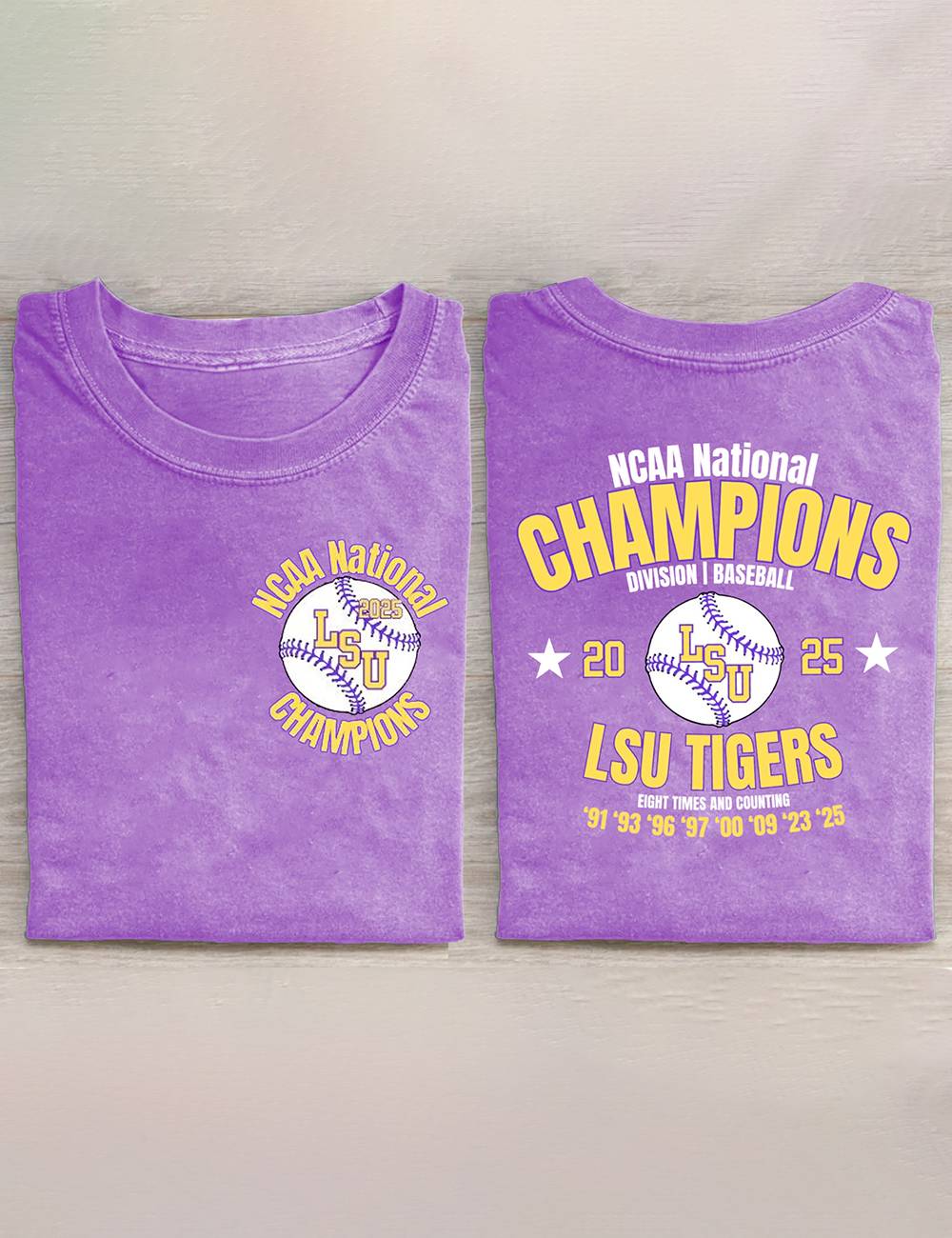 Lsu Tigers College Baseball World Series Championship 2025 T-Shirt
