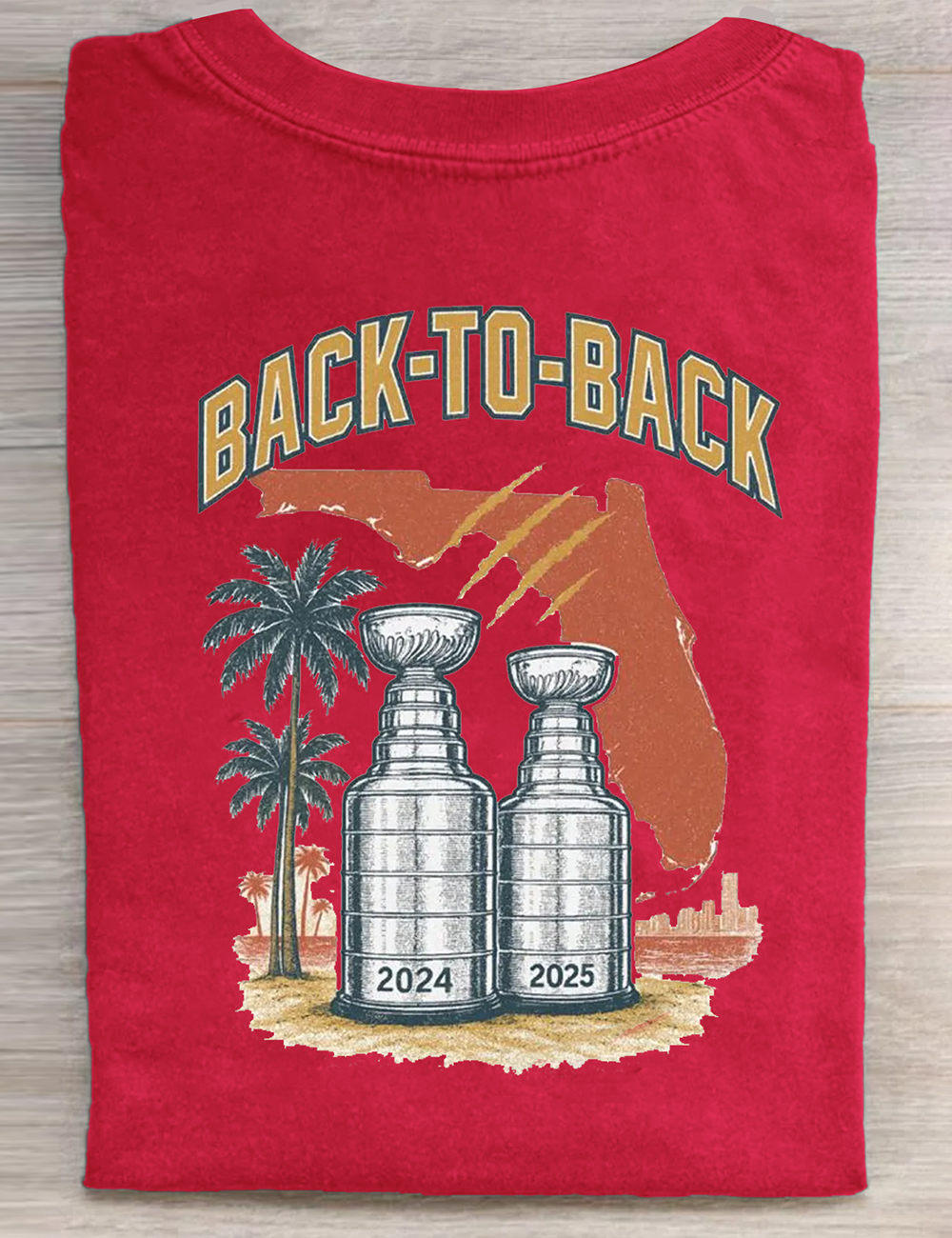 Florida Panthers Stanley Cup Champions 2024 2025 T-Shirt