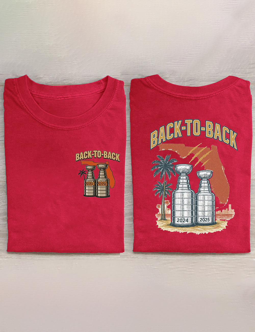 Florida Panthers Stanley Cup Champions 2024 2025 T-Shirt