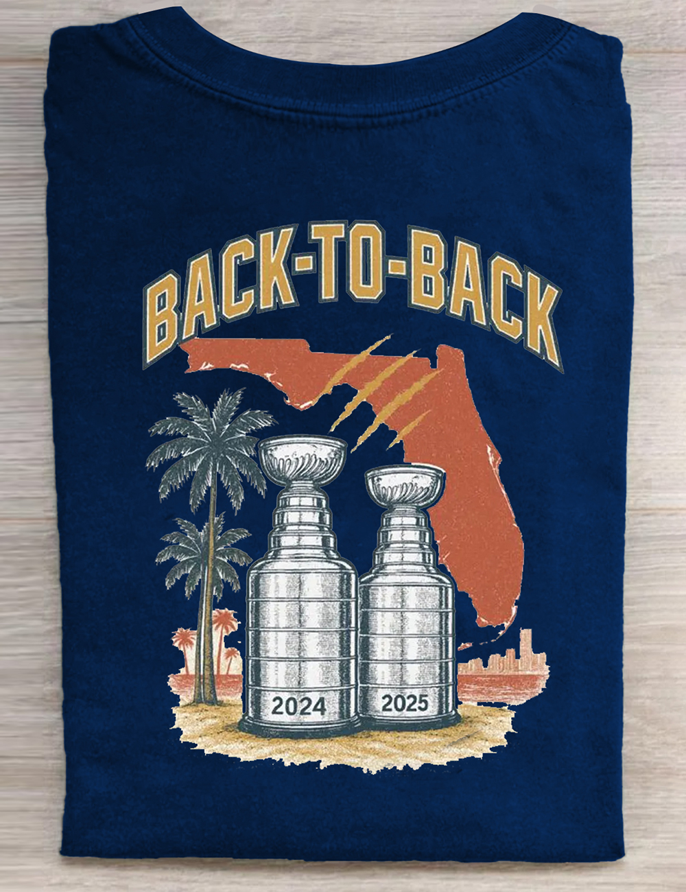 Florida Panthers Stanley Cup Champions 2024 2025 T-Shirt