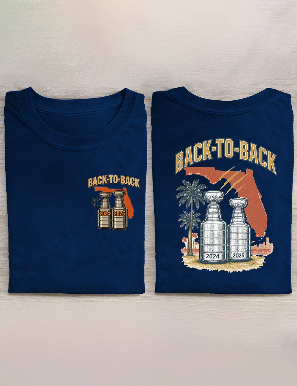 Florida Panthers Stanley Cup Champions 2024 2025 T-Shirt