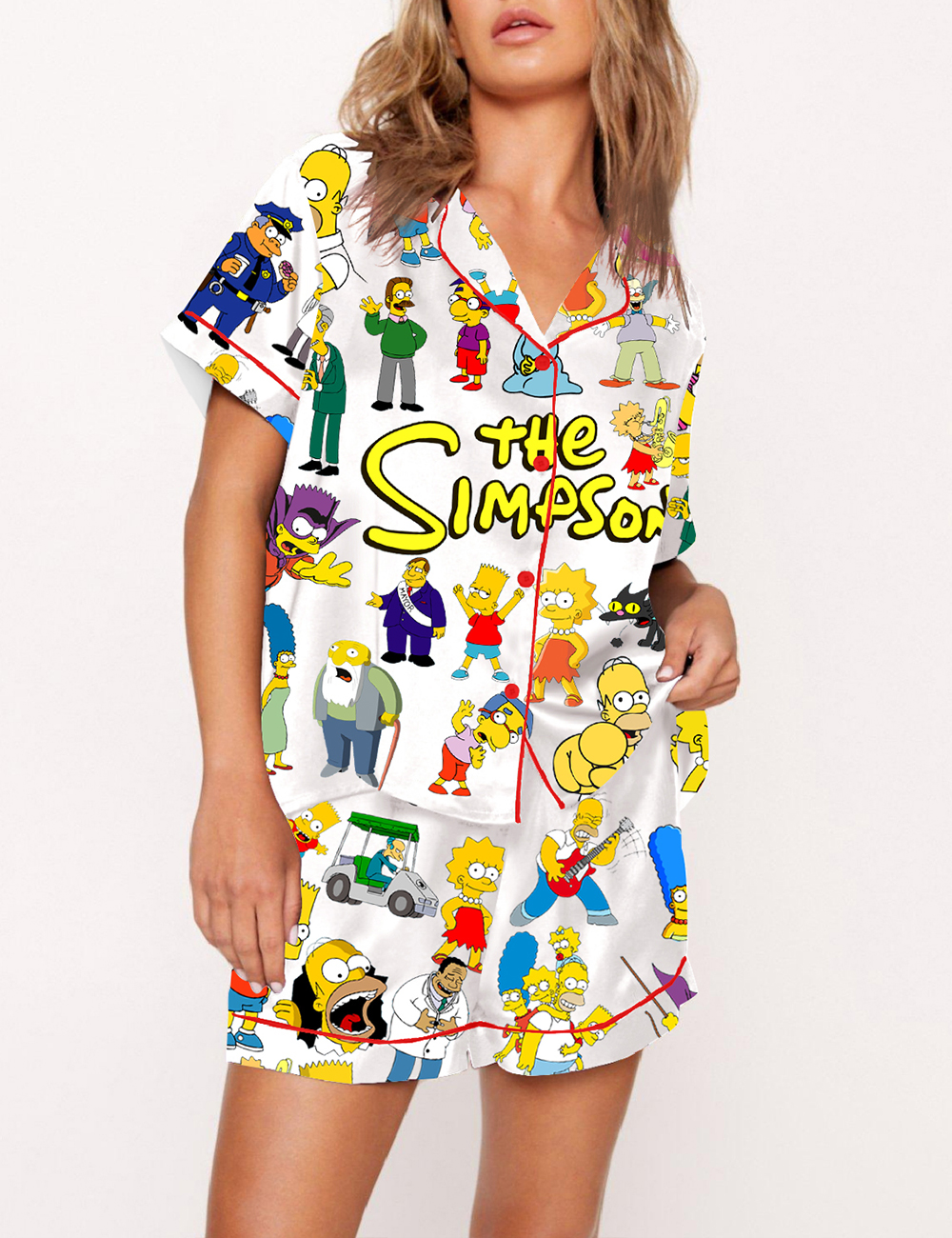 Women's The Simpsons Pajama Set