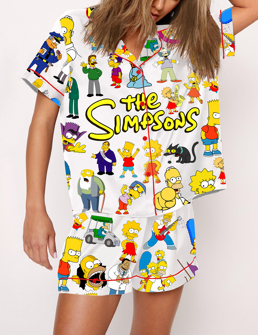 Women's The Simpsons Pajama Set