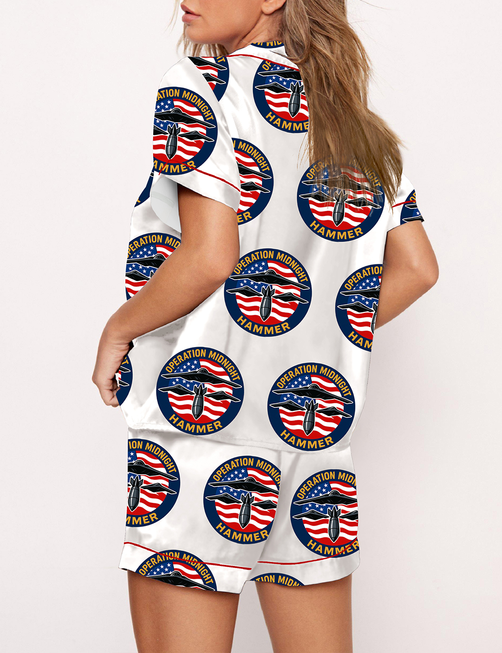 Women's Operation Midnight Hammer Military Pajama Set