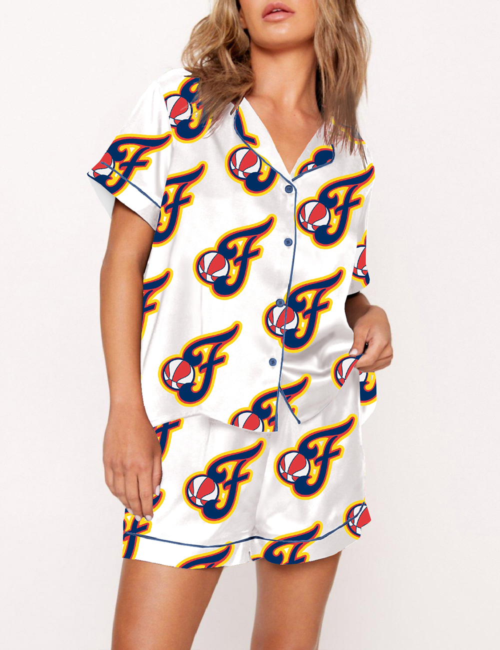 Women's Indiana Fever Basketball Pajama Set